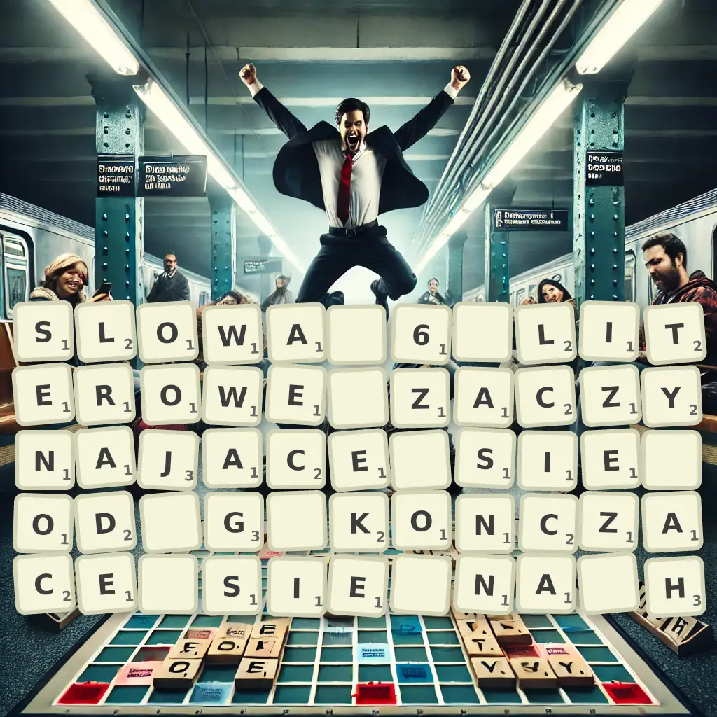 Słowa 6-literowe, zaczynające się od G, kończące się na H