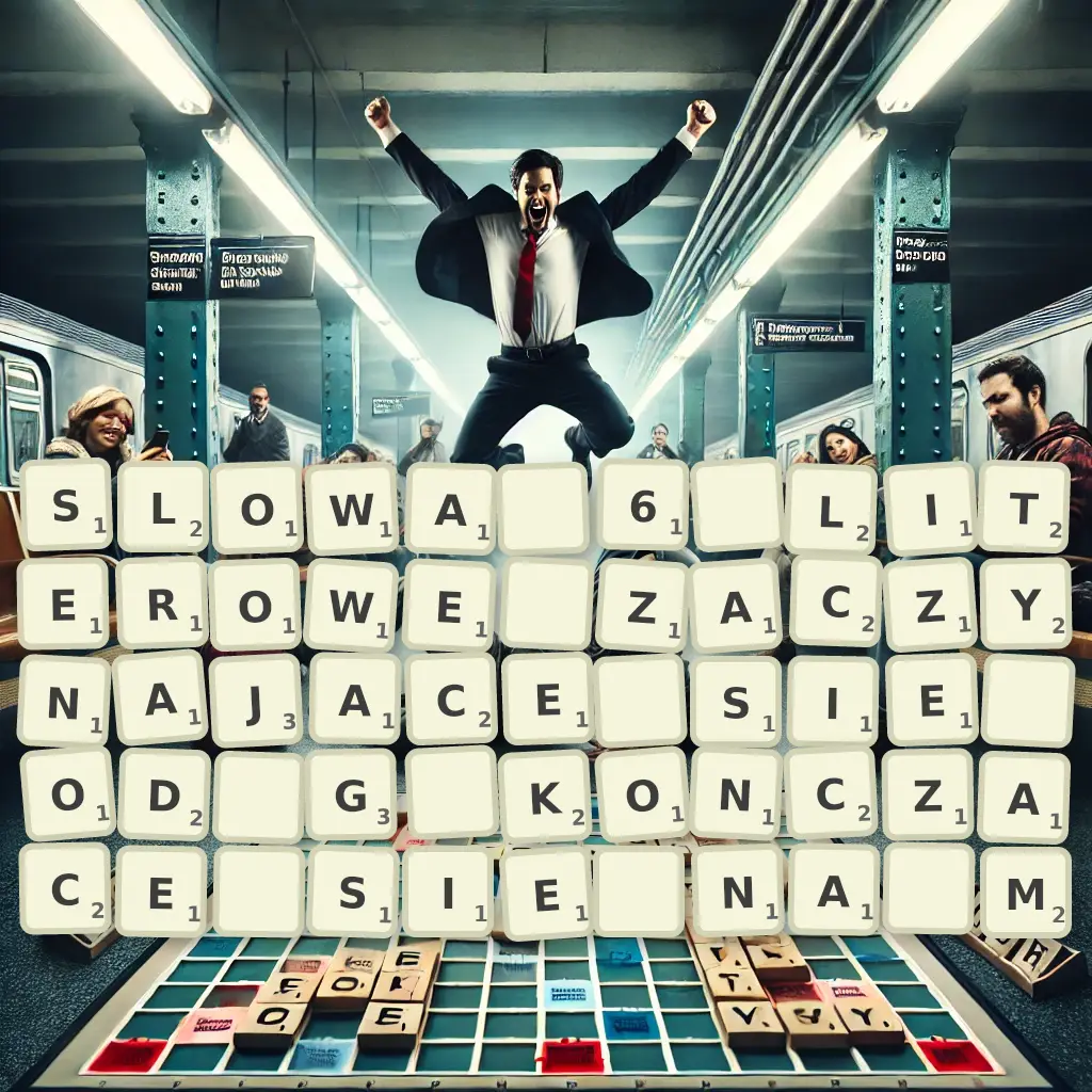 Słowa 6-literowe, zaczynające się od G, kończące się na M