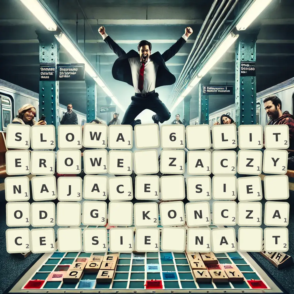 Słowa 6-literowe, zaczynające się od G, kończące się na T