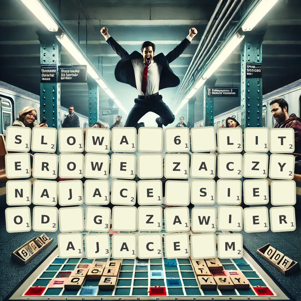 Słowa 6-literowe, zaczynające się od G, zawierające M