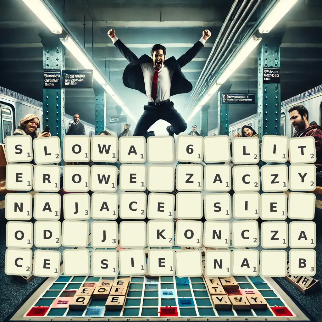 Słowa 6-literowe, zaczynające się od J, kończące się na B