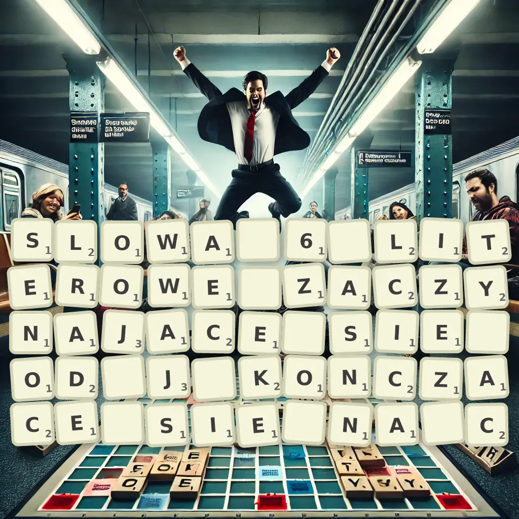 Słowa 6-literowe, zaczynające się od J, kończące się na Ć