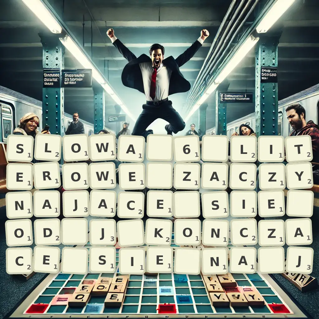 Słowa 6-literowe, zaczynające się od J, kończące się na J