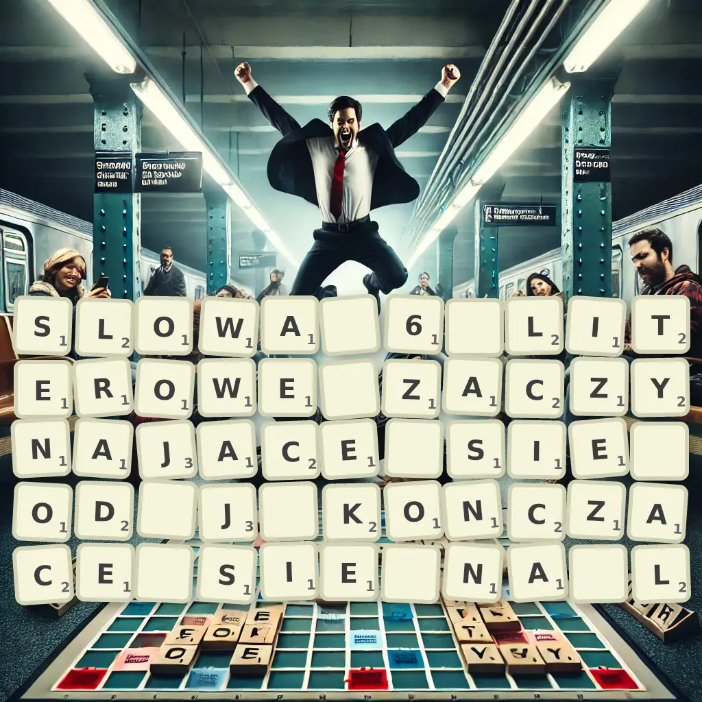 Słowa 6-literowe, zaczynające się od J, kończące się na Ł