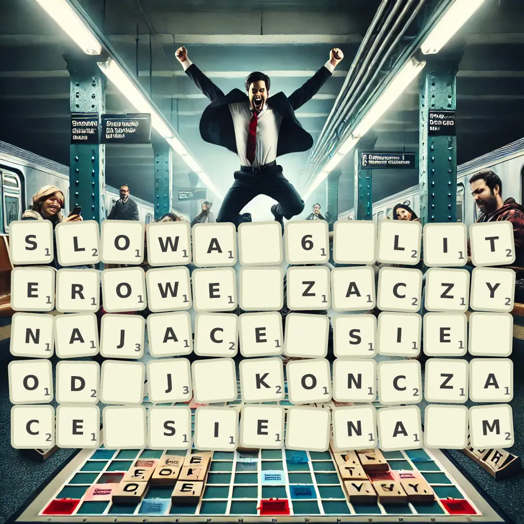 Słowa 6-literowe, zaczynające się od J, kończące się na M