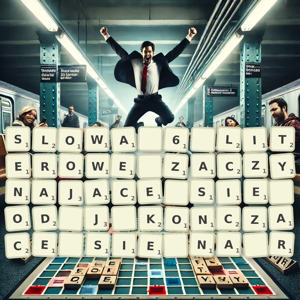 Słowa 6-literowe, zaczynające się od J, kończące się na R