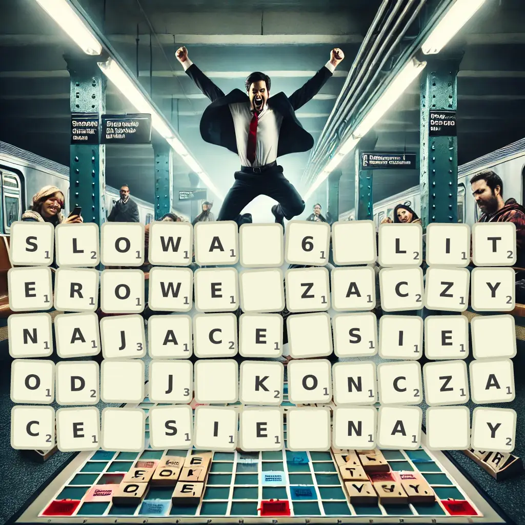 Słowa 6-literowe, zaczynające się od J, kończące się na Y