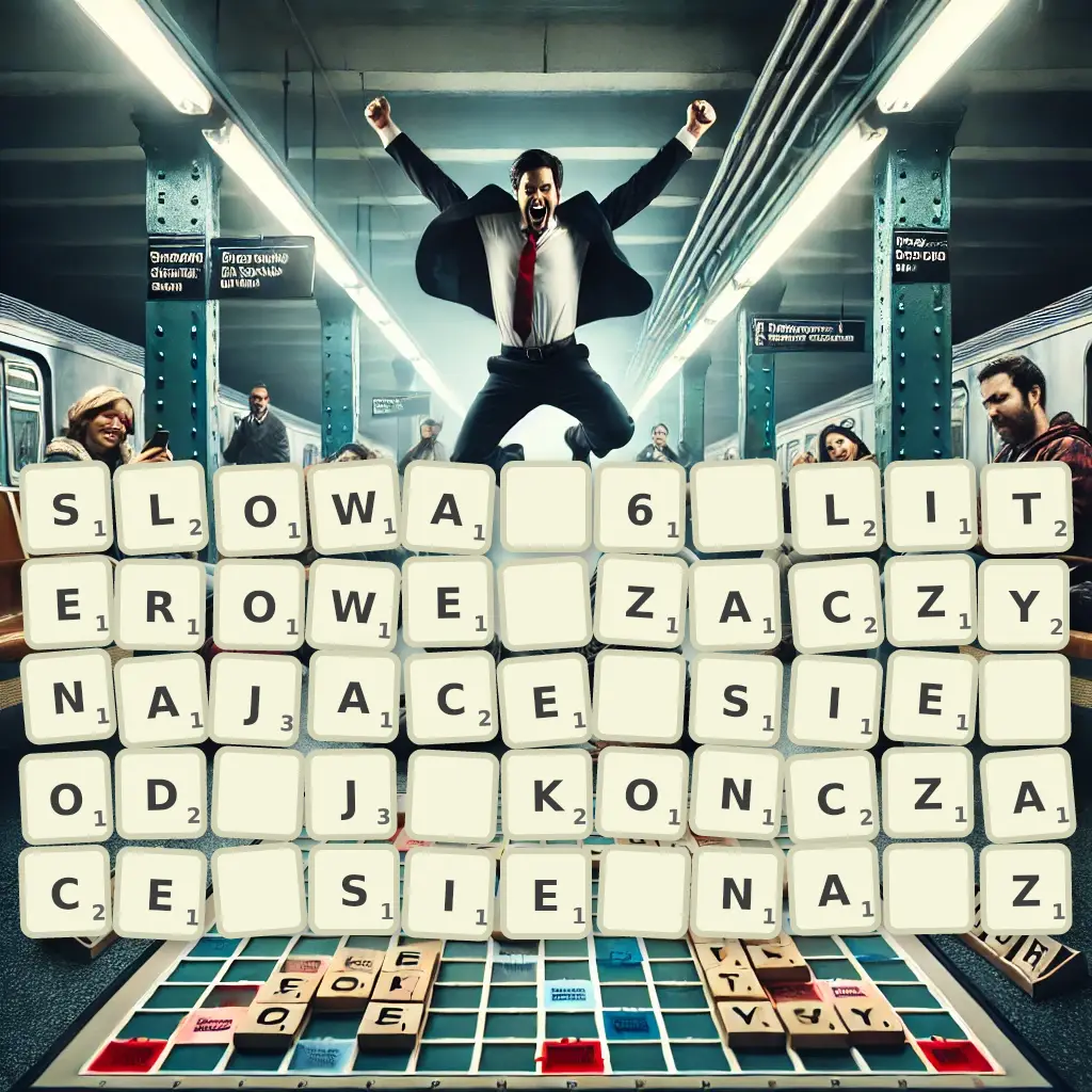 Słowa 6-literowe, zaczynające się od J, kończące się na Ż