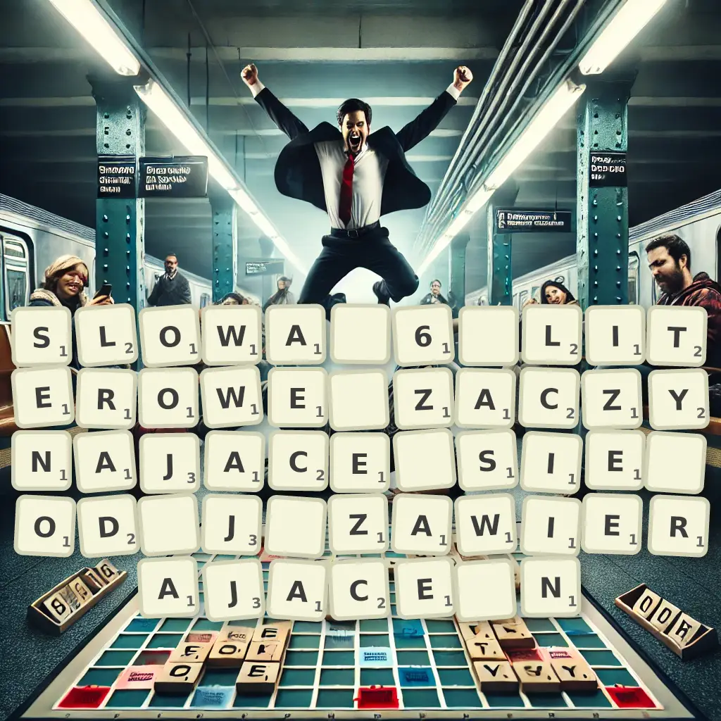 Słowa 6-literowe, zaczynające się od J, zawierające N