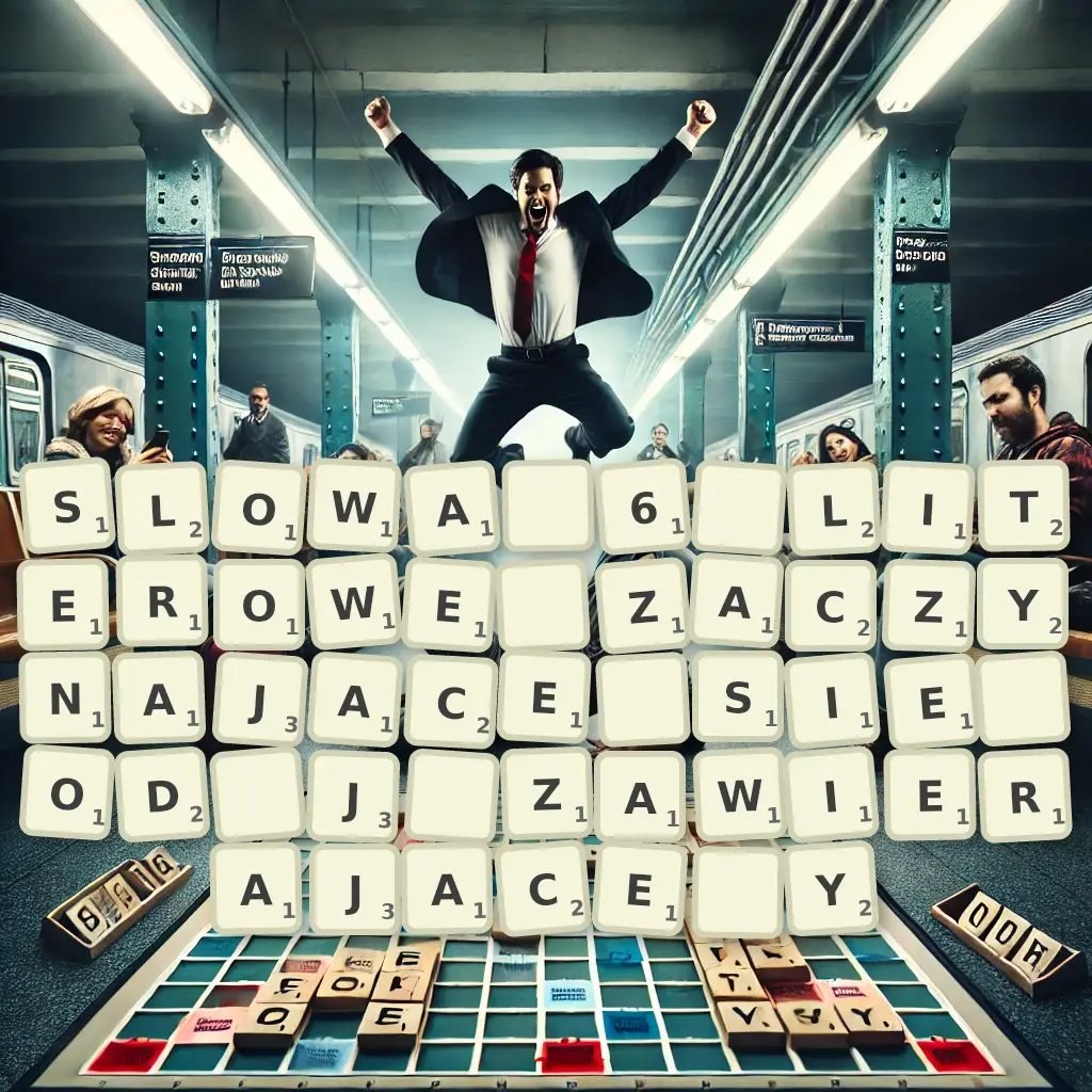 Słowa 6-literowe, zaczynające się od J, zawierające Y