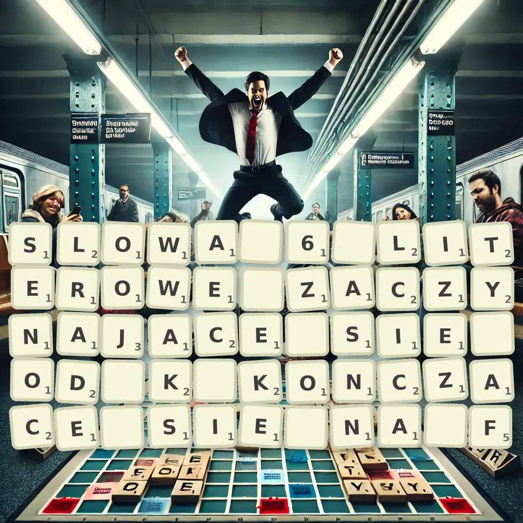 Słowa 6-literowe, zaczynające się od K, kończące się na F