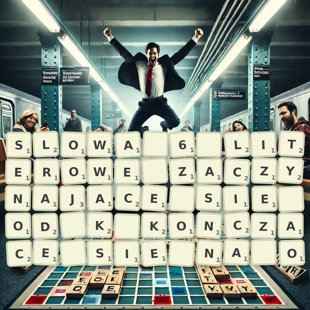 Słowa 6-literowe, zaczynające się od K, kończące się na O