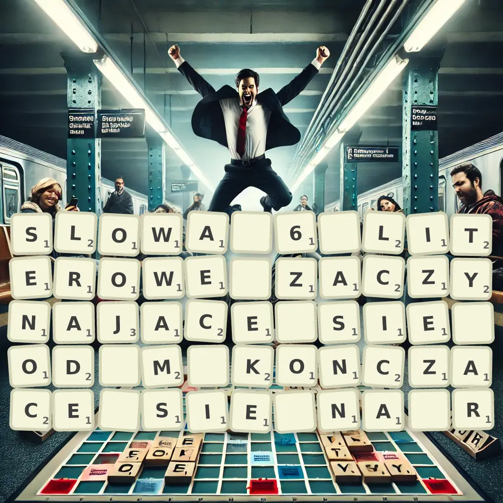 Słowa 6-literowe, zaczynające się od M, kończące się na R