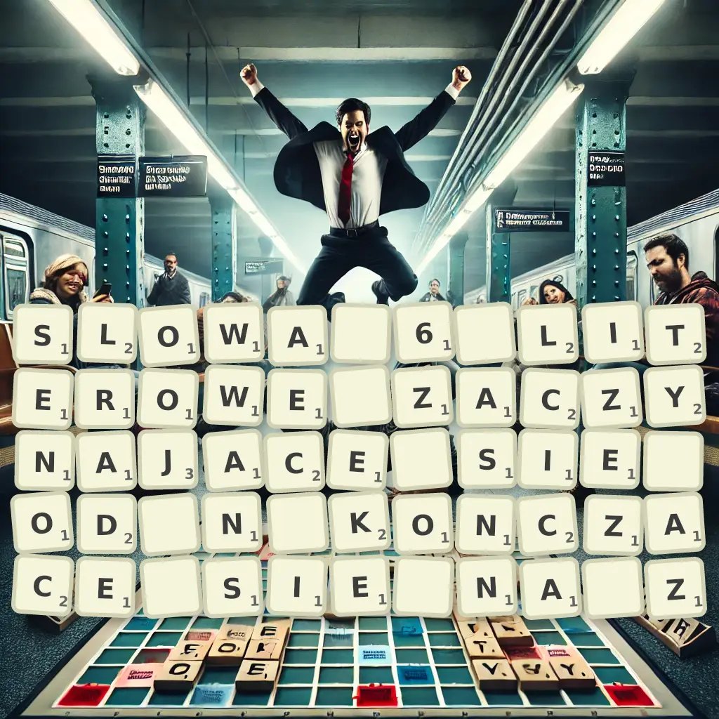 Słowa 6-literowe, zaczynające się od N, kończące się na Z