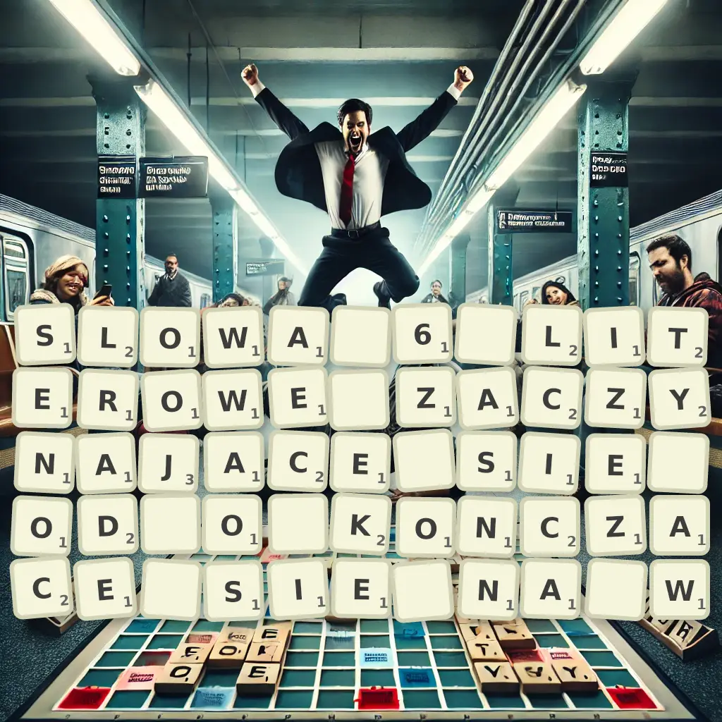Słowa 6-literowe, zaczynające się od O, kończące się na W