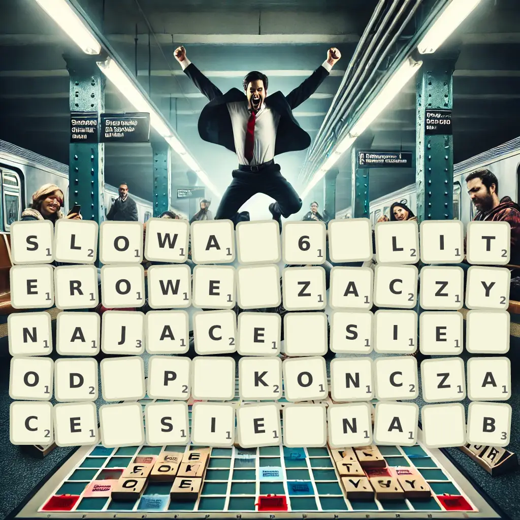 Słowa 6-literowe, zaczynające się od P, kończące się na B