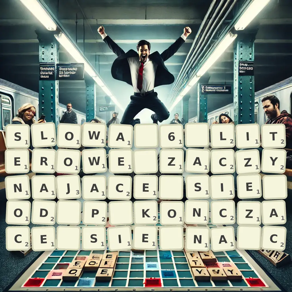 Słowa 6-literowe, zaczynające się od P, kończące się na C