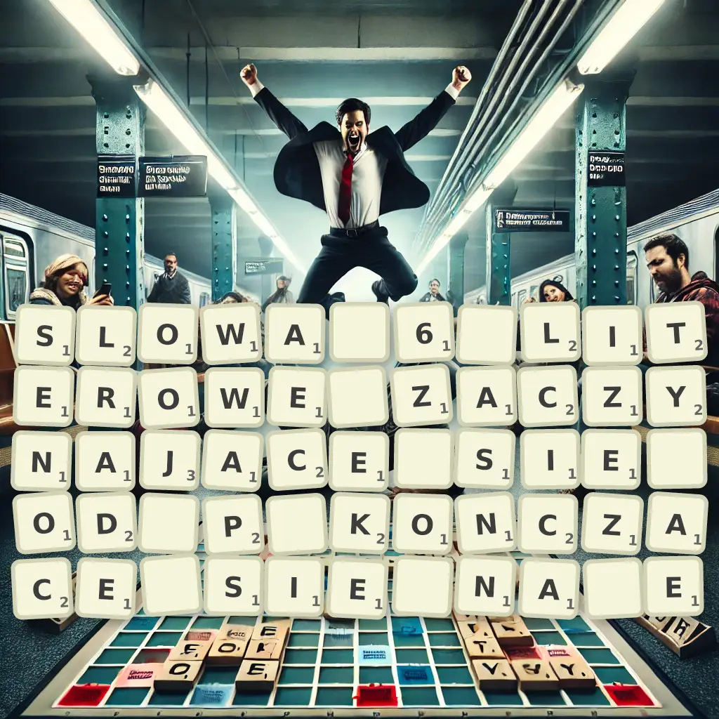 Słowa 6-literowe, zaczynające się od P, kończące się na E