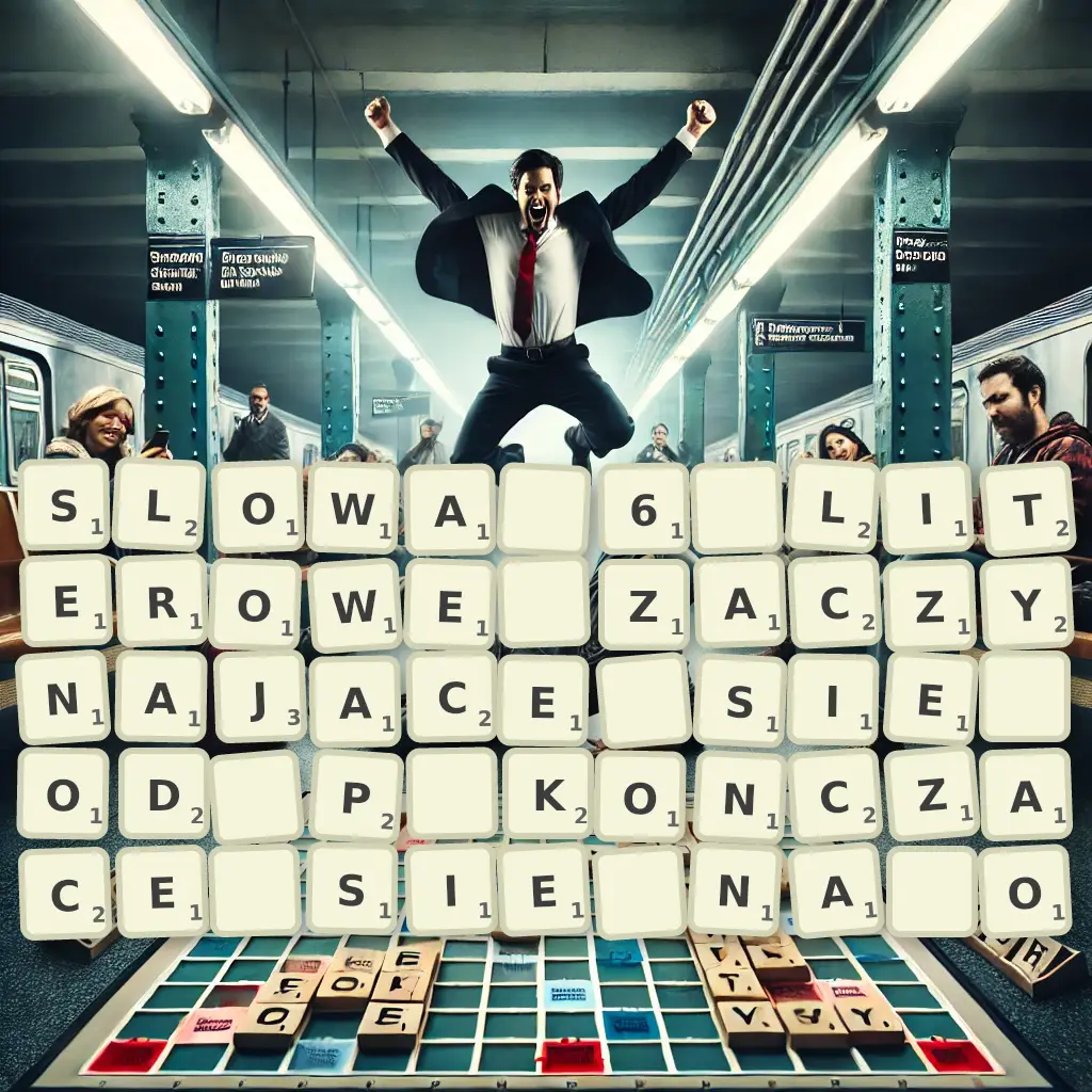 Słowa 6-literowe, zaczynające się od P, kończące się na O