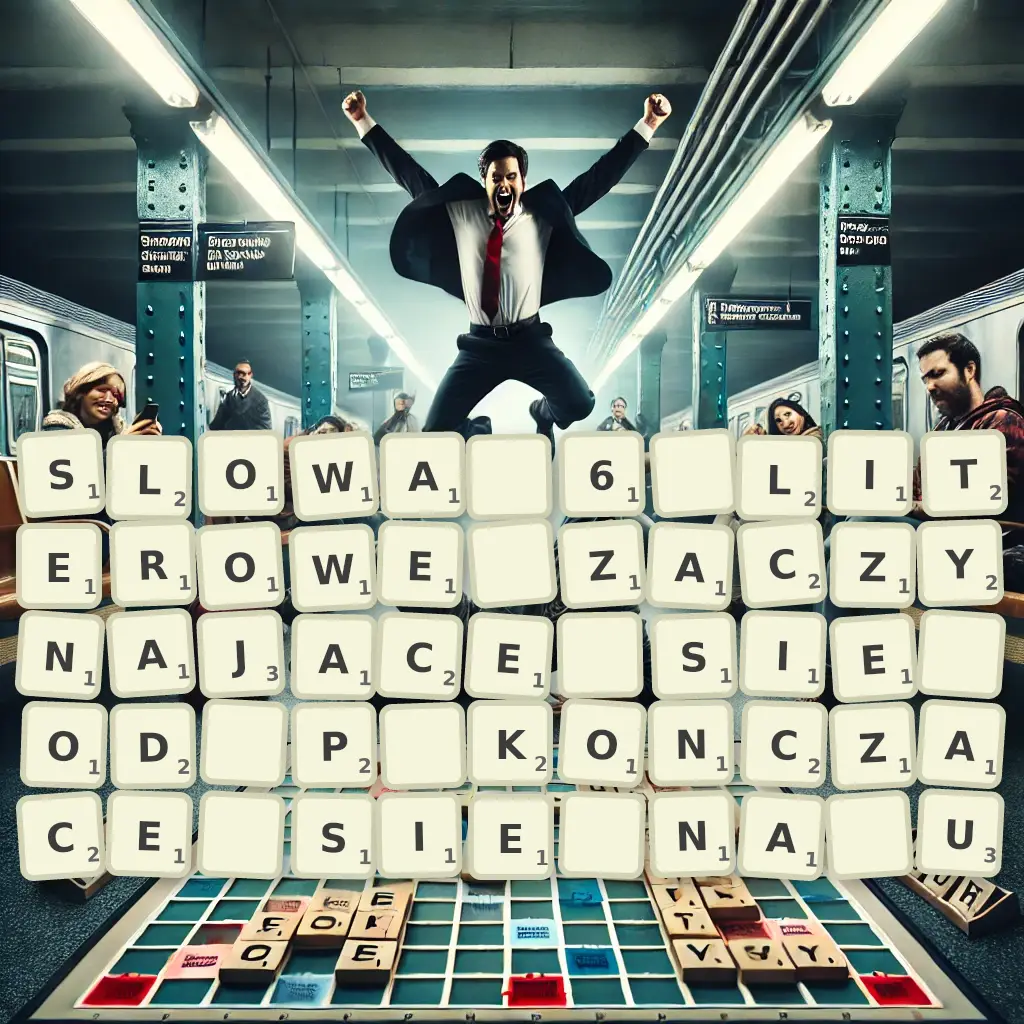 Słowa 6-literowe, zaczynające się od P, kończące się na U