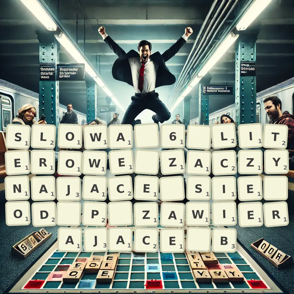 Słowa 6-literowe, zaczynające się od P, zawierające B