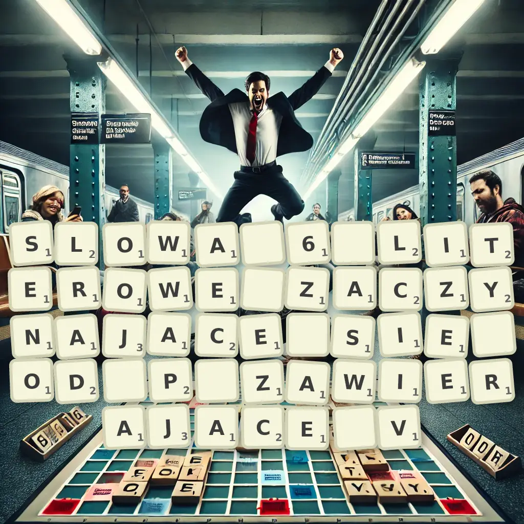 Słowa 6-literowe, zaczynające się od P, zawierające V