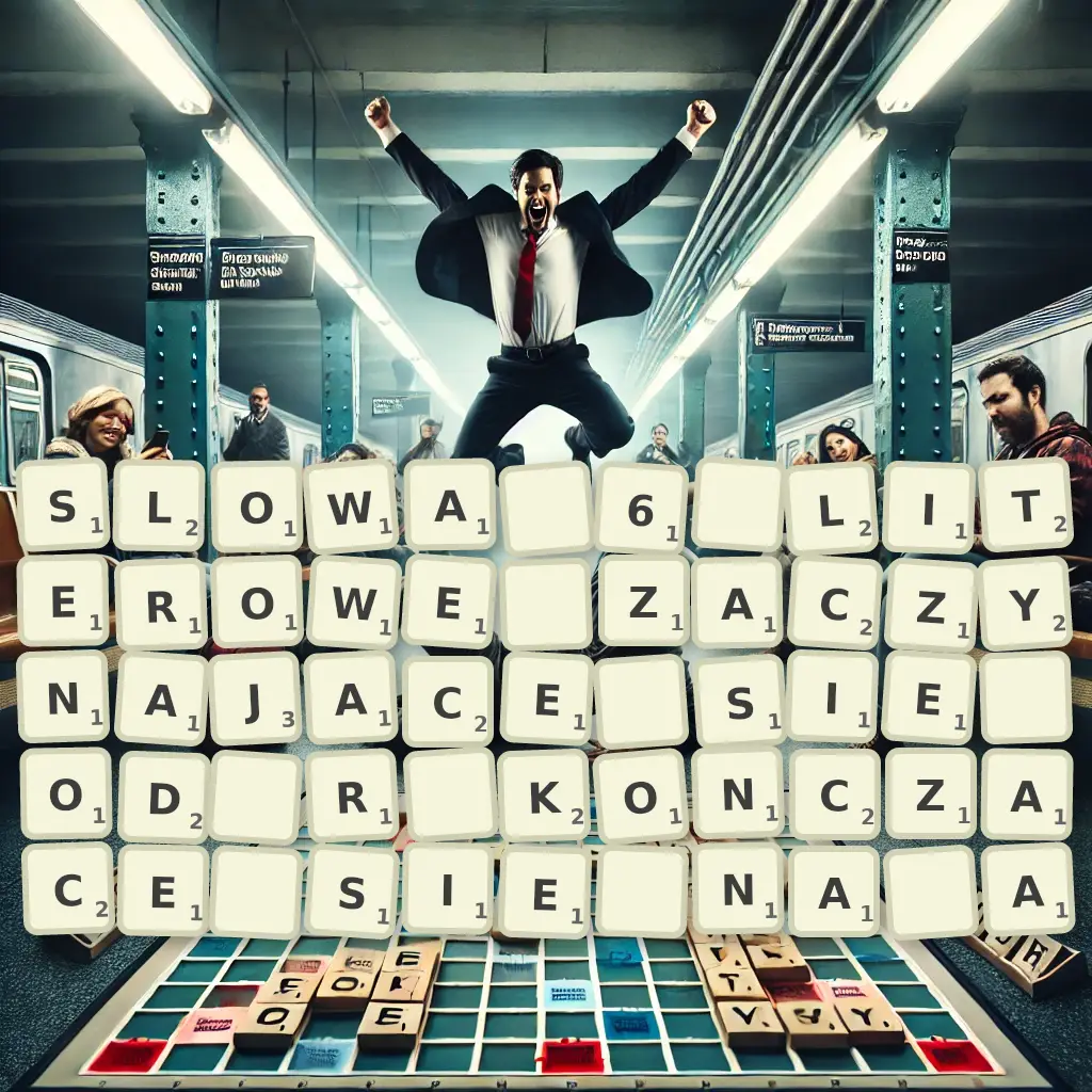 Słowa 6-literowe, zaczynające się od R, kończące się na Ą