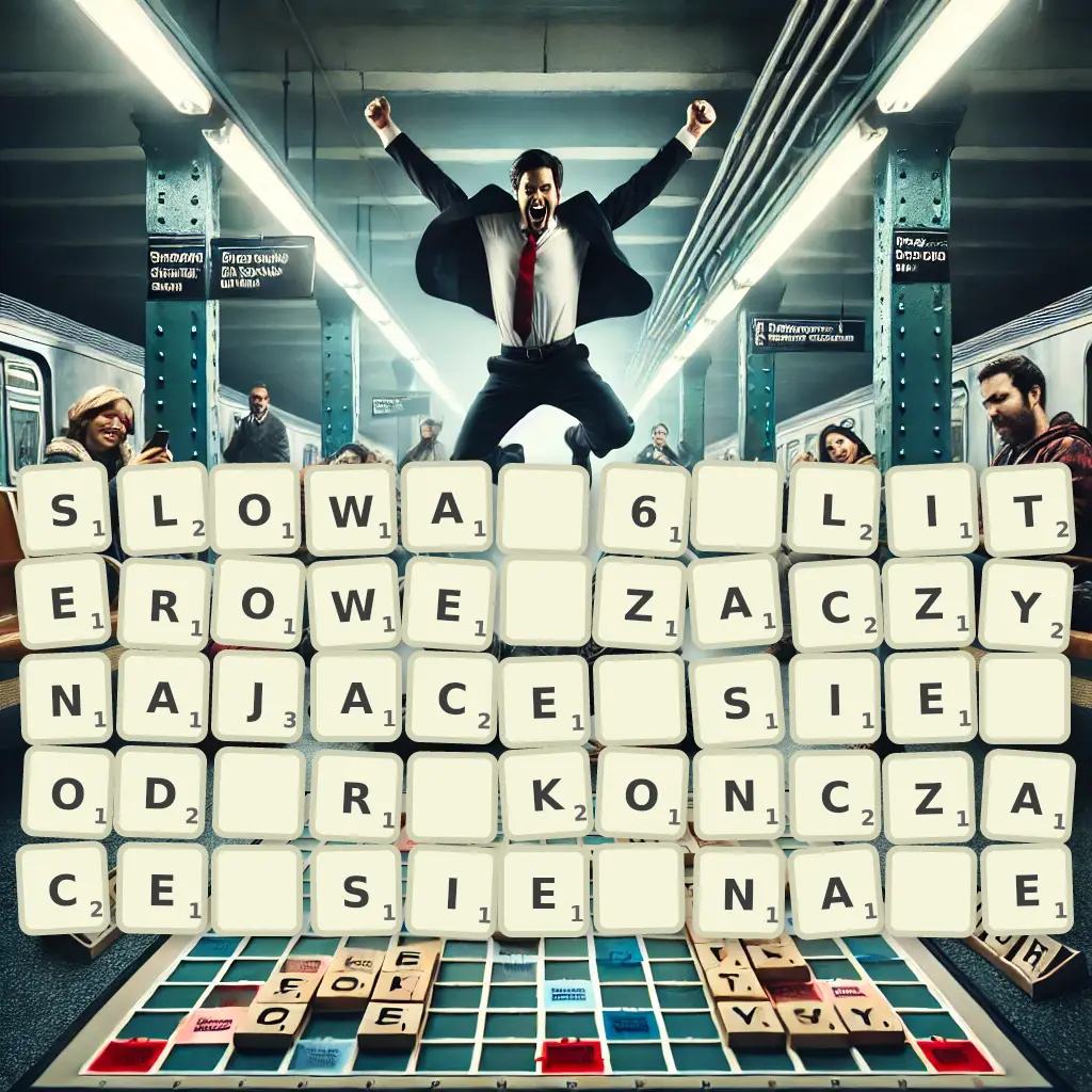 Słowa 6-literowe, zaczynające się od R, kończące się na Ę