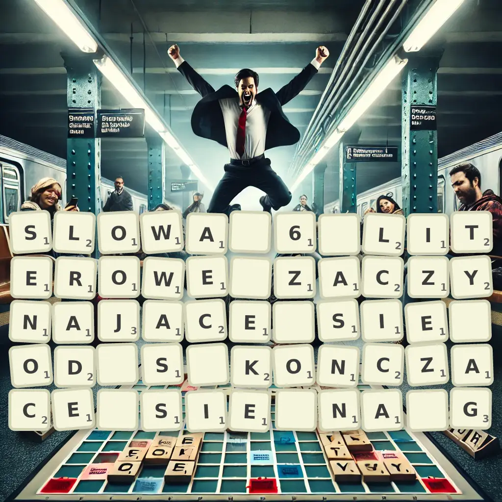 Słowa 6-literowe, zaczynające się od S, kończące się na G