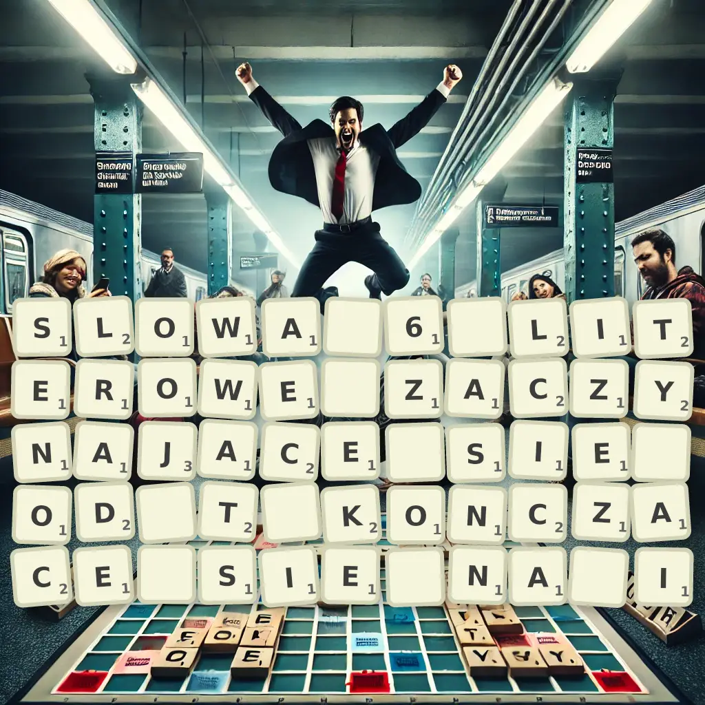 Słowa 6-literowe, zaczynające się od T, kończące się na I