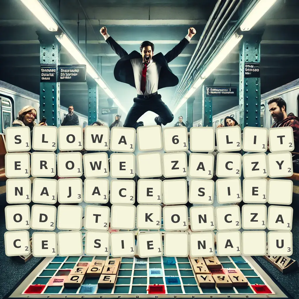 Słowa 6-literowe, zaczynające się od T, kończące się na U