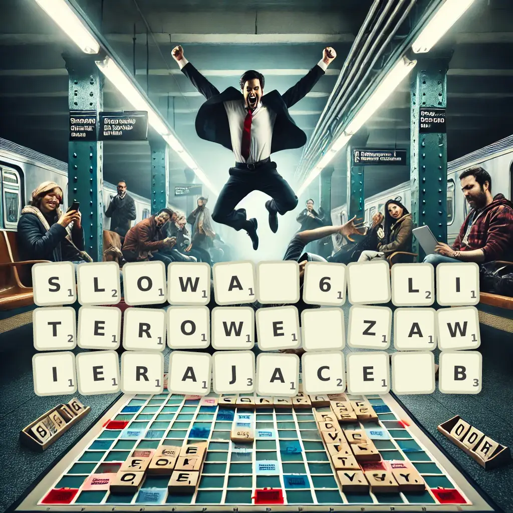 Słowa 6-literowe, zawierające B