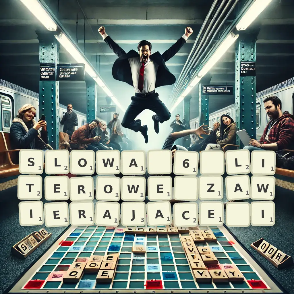 Słowa 6-literowe, zawierające I