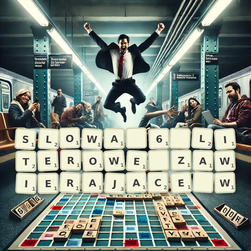 Słowa 6-literowe, zawierające W