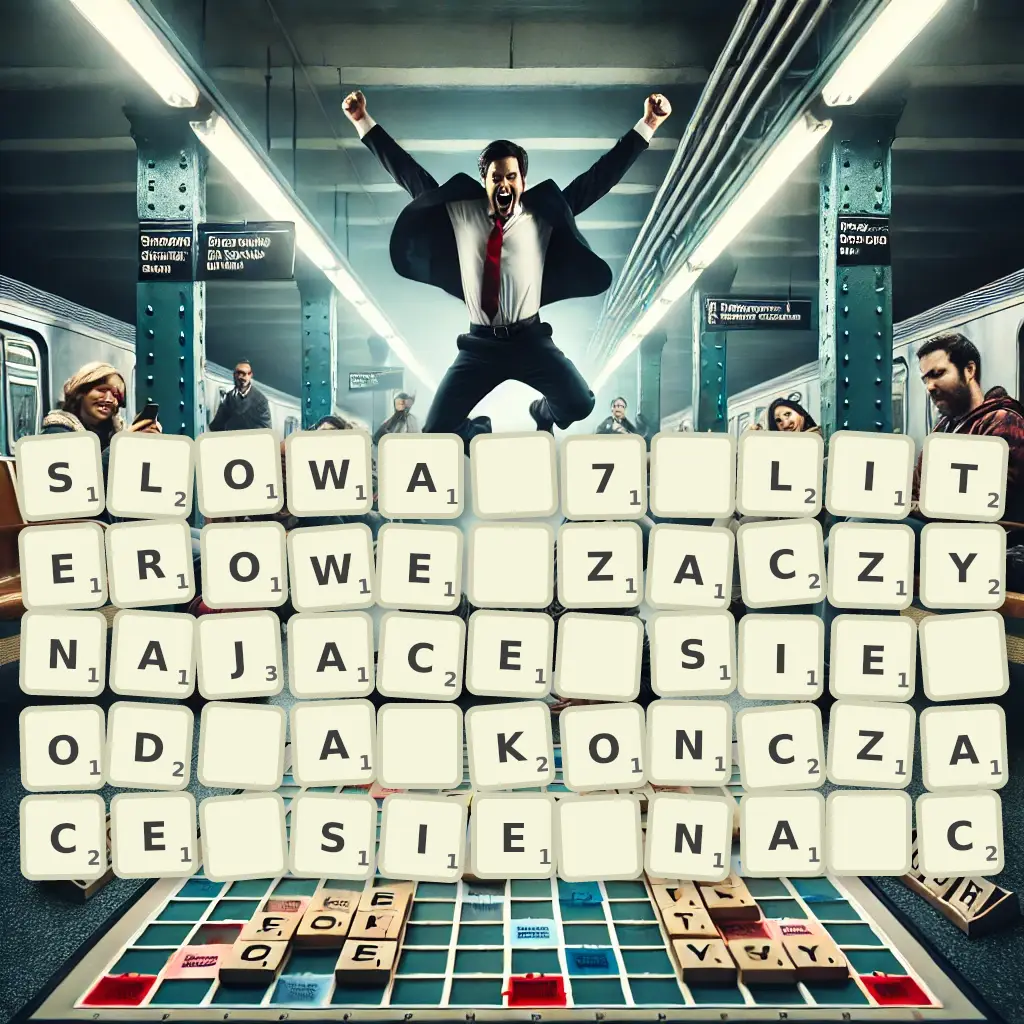 Słowa 7-literowe, zaczynające się od A, kończące się na Ć