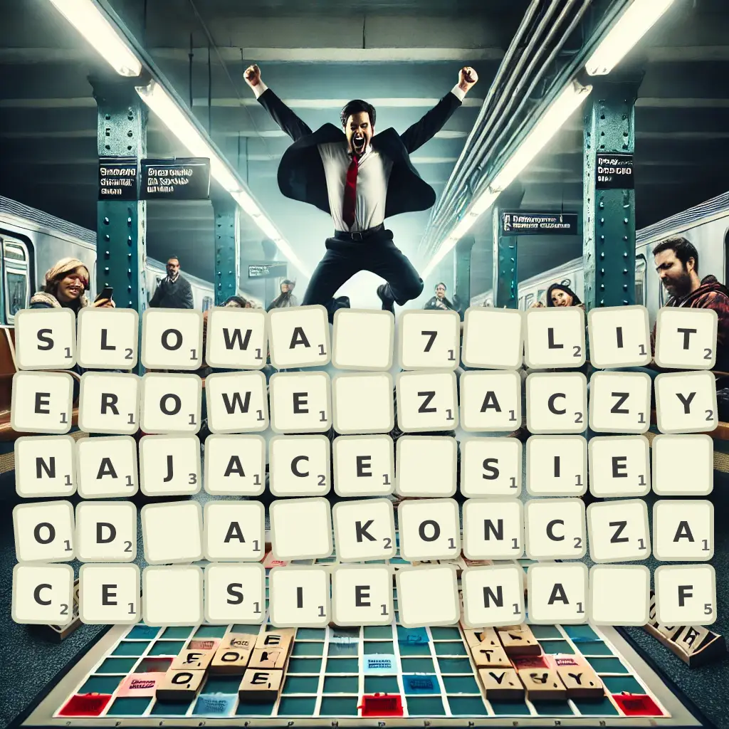 Słowa 7-literowe, zaczynające się od A, kończące się na F