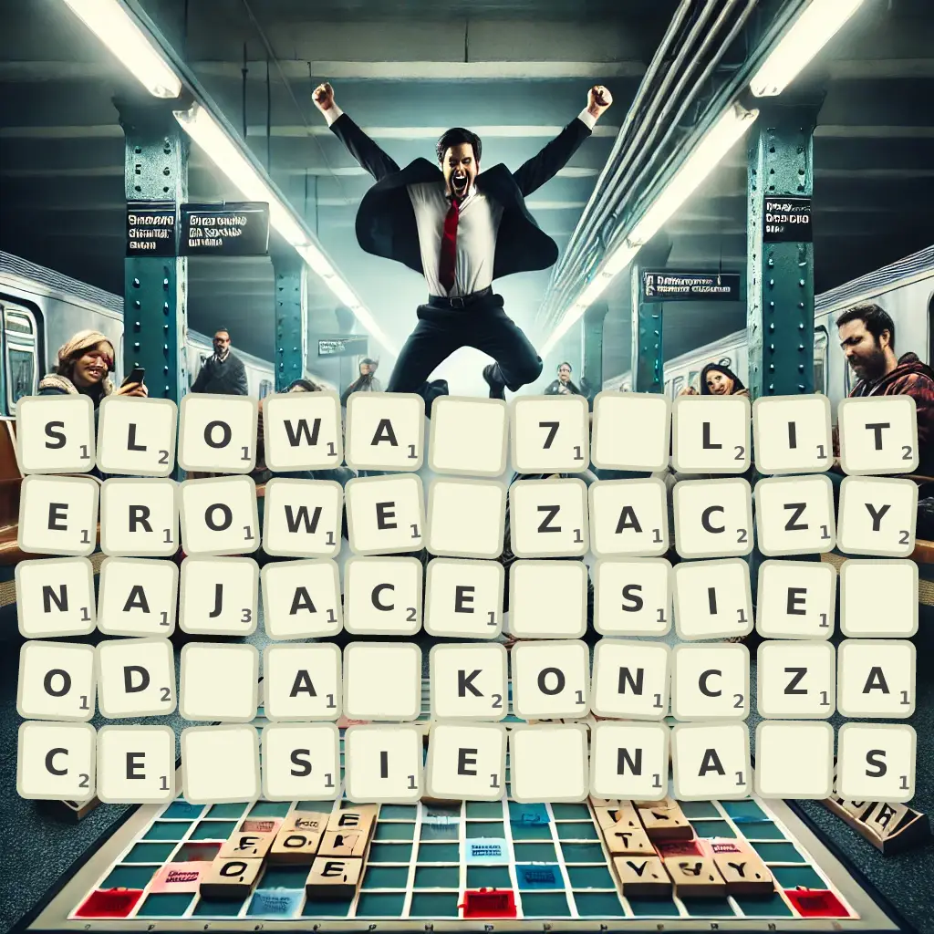 Słowa 7-literowe, zaczynające się od A, kończące się na S