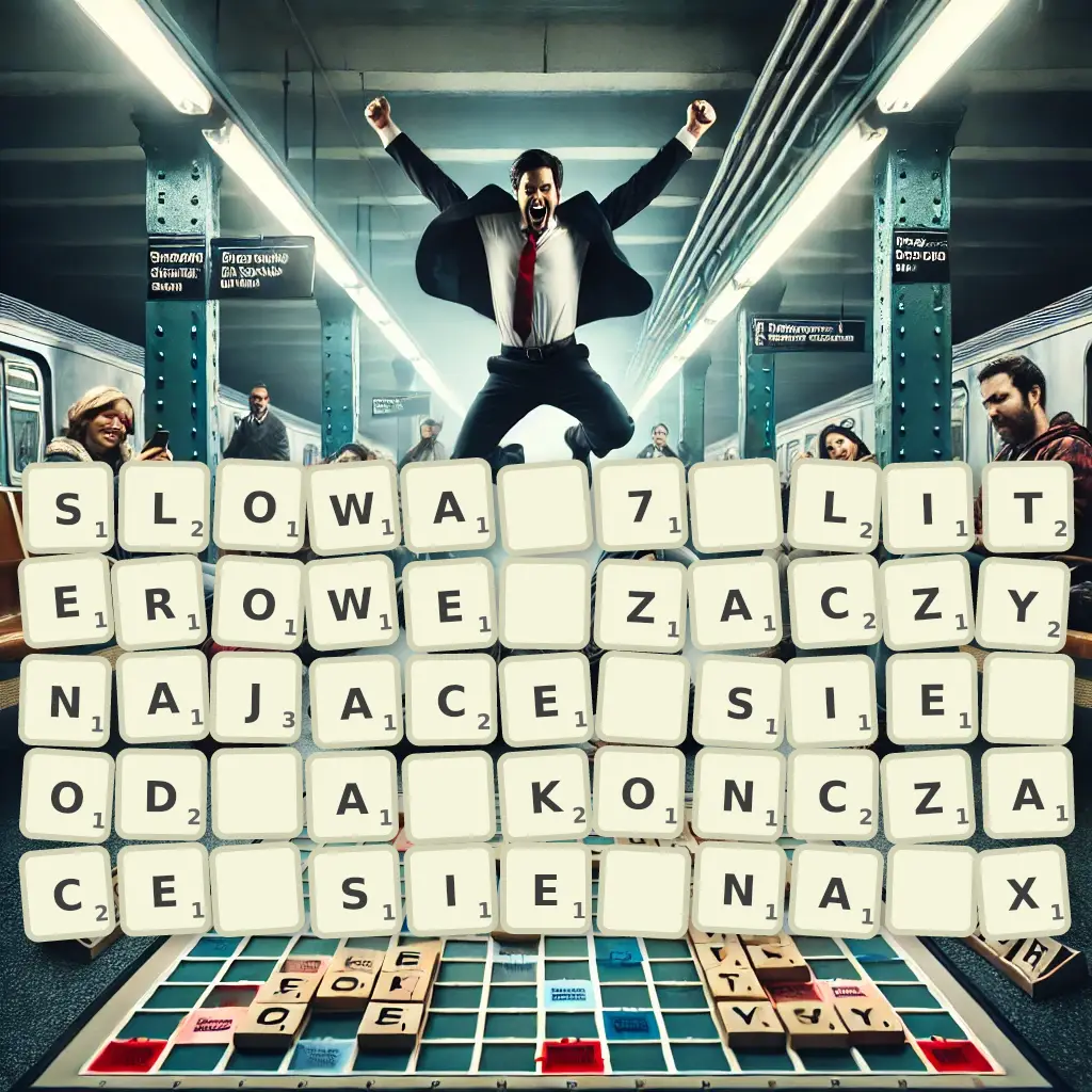 Słowa 7-literowe, zaczynające się od A, kończące się na X