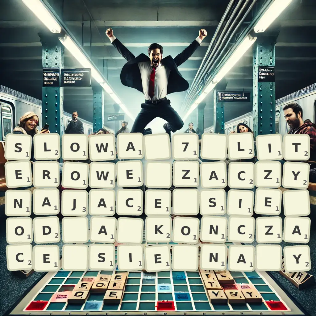 Słowa 7-literowe, zaczynające się od A, kończące się na Y