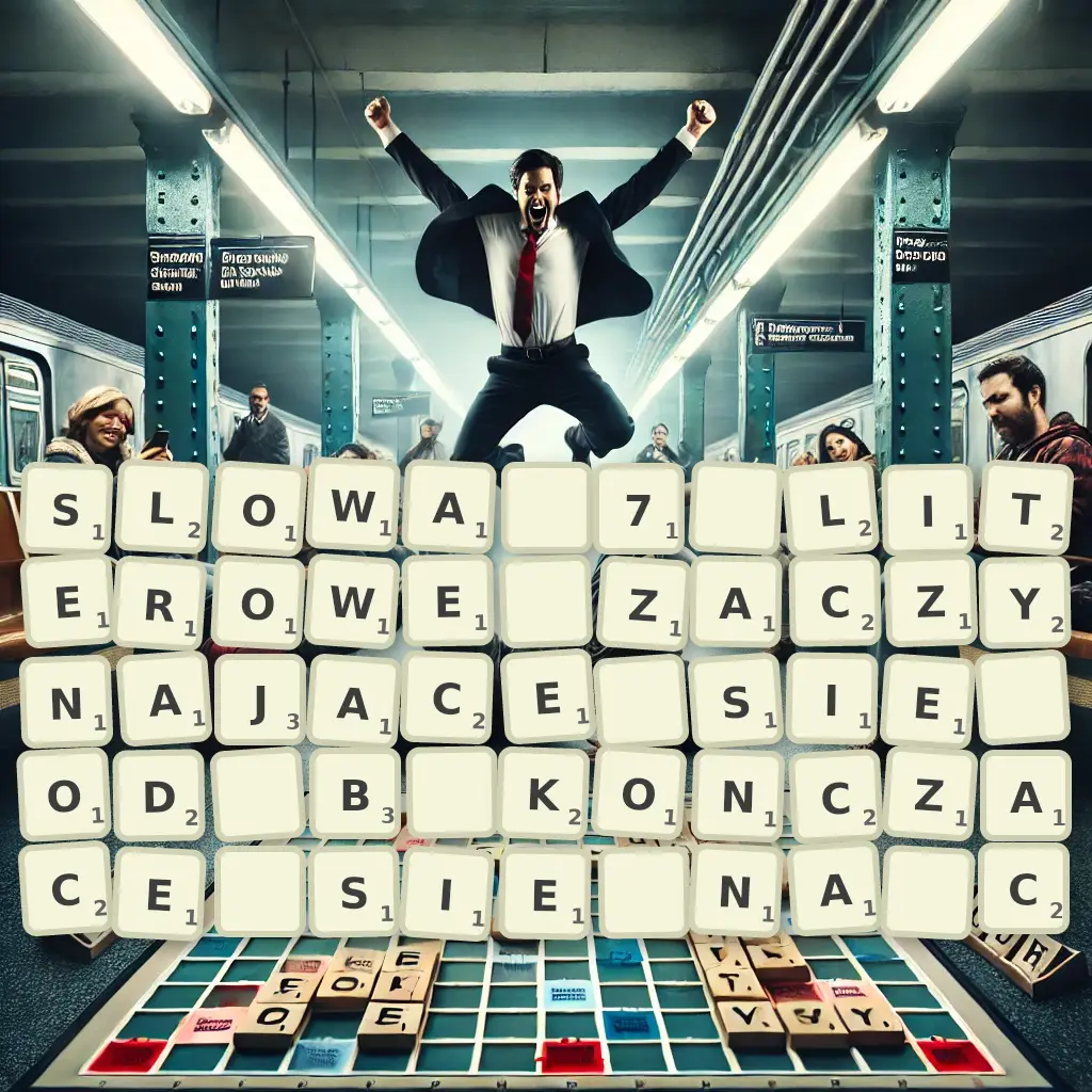 Słowa 7-literowe, zaczynające się od B, kończące się na Ć