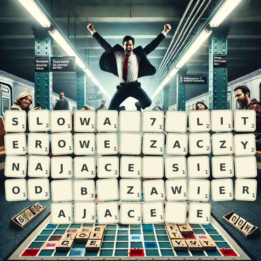 Słowa 7-literowe, zaczynające się od B, zawierające Ę