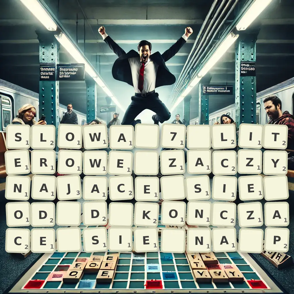 Słowa 7-literowe, zaczynające się od D, kończące się na P