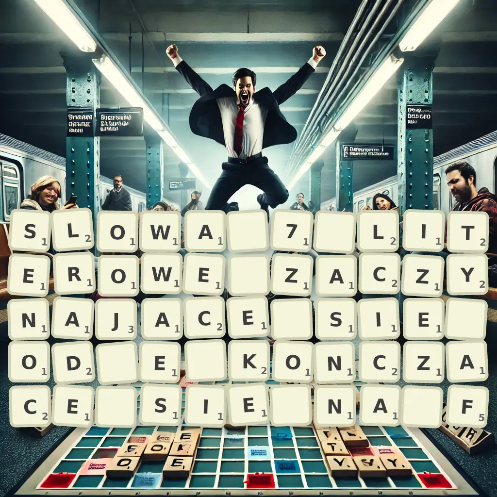 Słowa 7-literowe, zaczynające się od E, kończące się na F