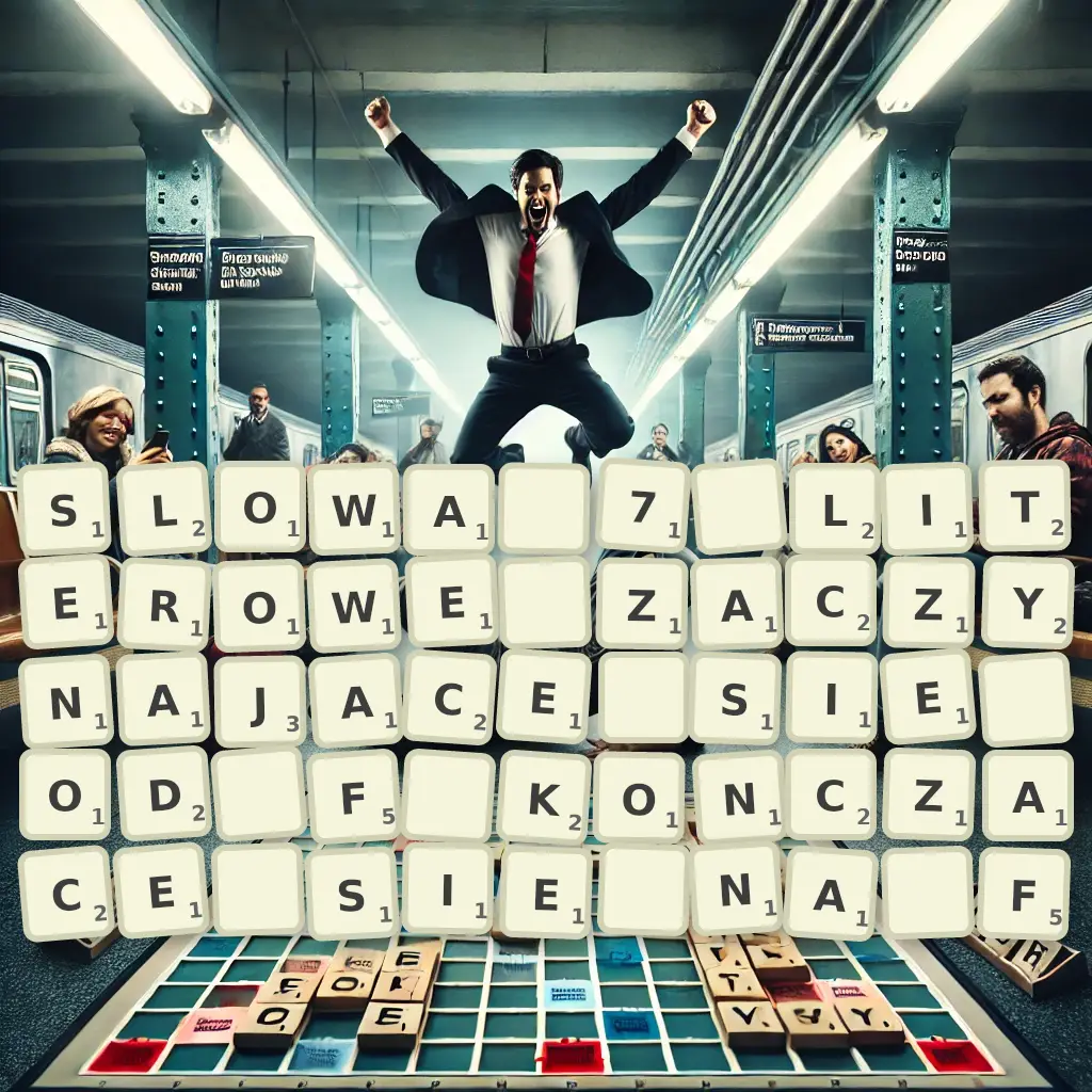 Słowa 7-literowe, zaczynające się od F, kończące się na F