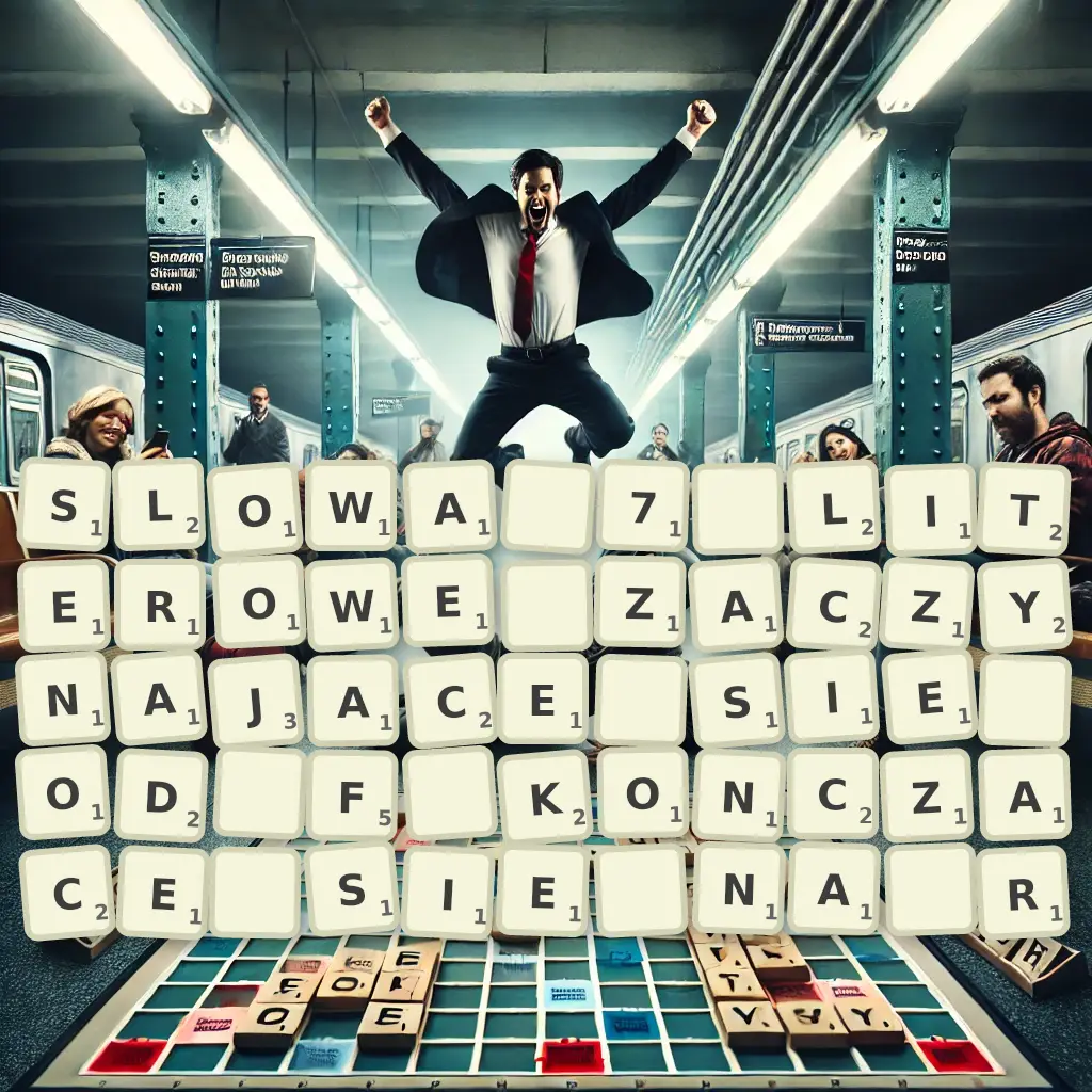 Słowa 7-literowe, zaczynające się od F, kończące się na R