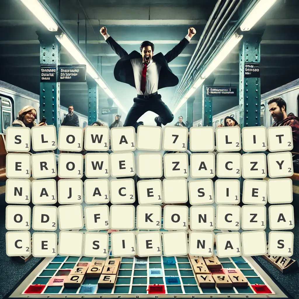 Słowa 7-literowe, zaczynające się od F, kończące się na Ś