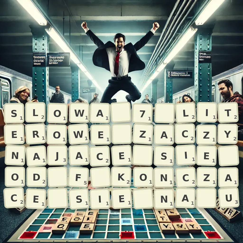 Słowa 7-literowe, zaczynające się od F, kończące się na U