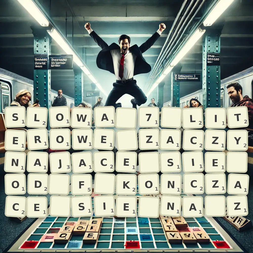 Słowa 7-literowe, zaczynające się od F, kończące się na Ź