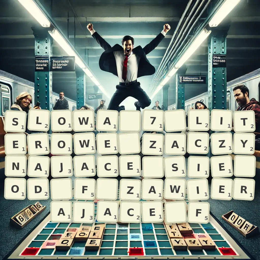 Słowa 7-literowe, zaczynające się od F, zawierające F