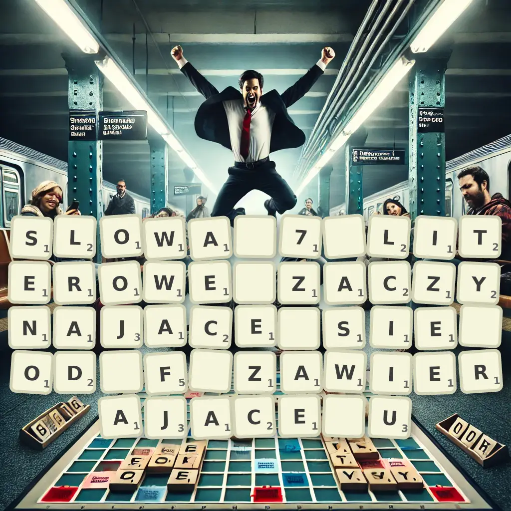 Słowa 7-literowe, zaczynające się od F, zawierające U